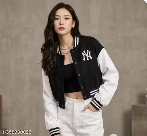 NY Black and white Versatile Jacket for Women