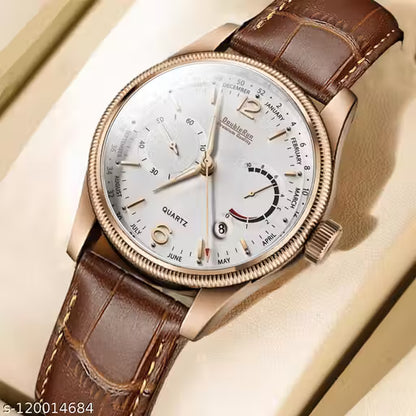 Classic Trendy Old Money Analog watch for men