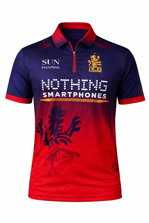 Royal Challengers Bangalore RCB IPL Cricket Jersey for Men
