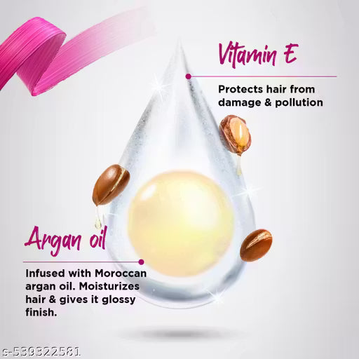 Livon Serum for Frizz-free, Smooth Hair, with Argan Oil & Vitamin E, 50ml