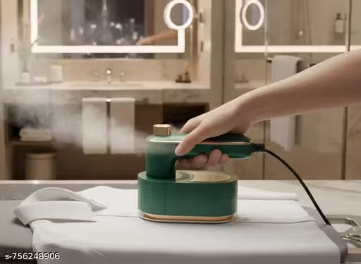 Travel Mini Electric Garment Iron - Small, Quick Heating, 2 in 1 Wet (Steam) / Dry Ironing for Home and Travelling